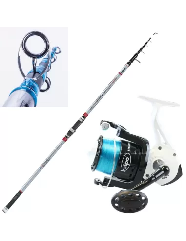 Kit Surfcasting Canna Surfcasting 420 Mulinello King Sea-Pescaloccasione