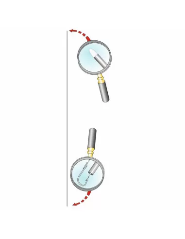 Stonfo Needles White head diameter 0.8 mm