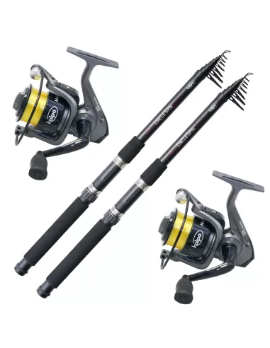 Kolpo Combo All Fishing 2 Reeds 2.40 M 2 Reels 