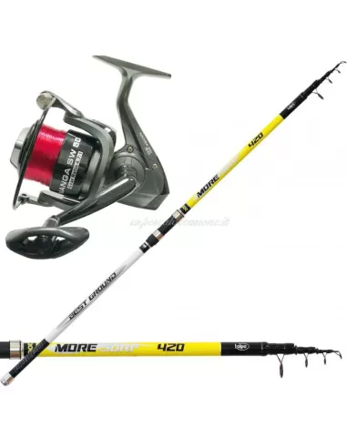 Kolpo Combo Fishing Surfcasting Reed 200g Nanga Reel