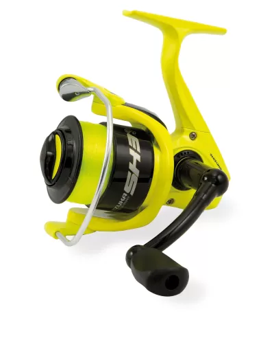 Shizuka Sk3 Fishing reel 3 bearings with Yellow Wire