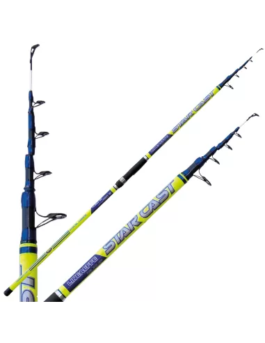 Lineaeffe Star Cast Canna da Pesca Telescopica Surfcasting-Pescaloccasione