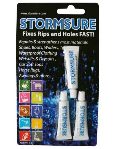 Stormsure Colla Riparazione Stivali Belly Boat 5 gr 3 Tubetti