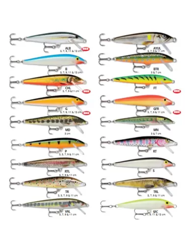 Rapala Original Floater 5 cm 3g