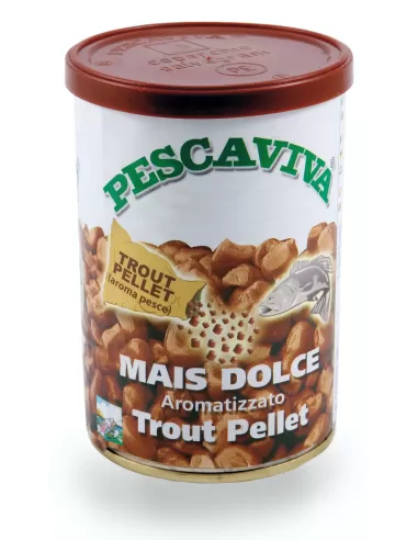 Pescaviva Mais Aromatizzato Trout Pellet -Pescaloccasione