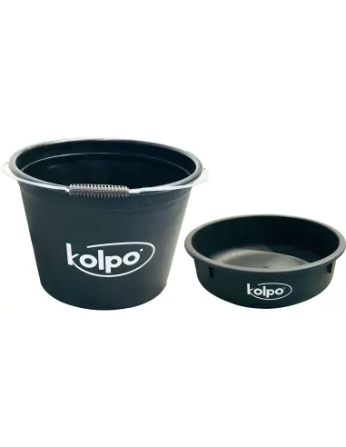 Kolpo Bucket 25 lt with bowl