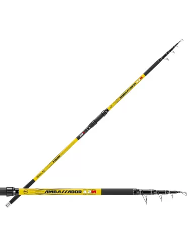 Sele Ambassador Canna da Pesca Telescopica Surf 4.20 Carbon-Pescaloccasione