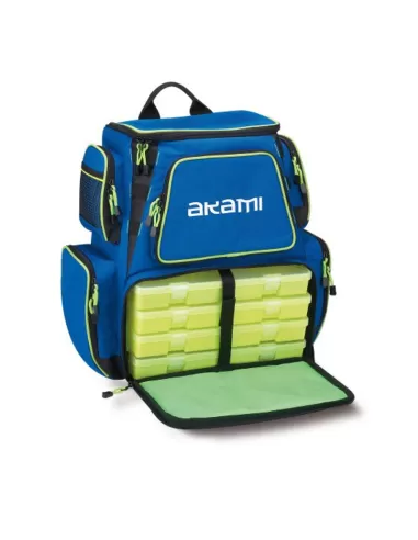 Akami Zaino con Scatole Rigido H 49 cm-Pescaloccasione