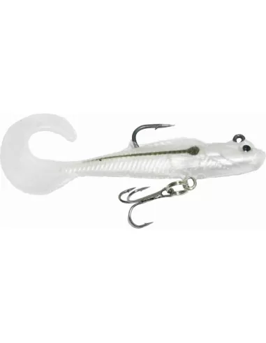 Yamashiro Nasiib White Esca Soft Lure 8,5 cm 8 gr 1 pz