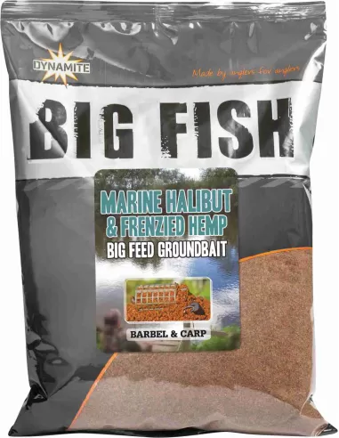 Dynamite Pastura Big Fish Marine Halibut Hemp Grounbait 1.8kg