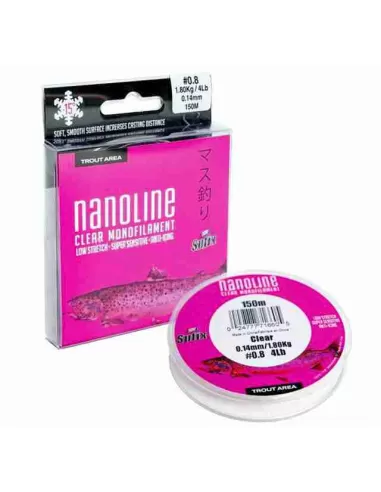 Sufix Nanoline Monofilo Clear Micro Spoon e Trout Area