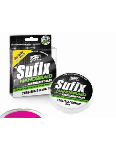 Sufix Nanobraid Soft braid 100 meters