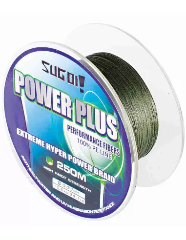 Sugoi Power Plus Trecciato Braid 250 mt-Pescaloccasione