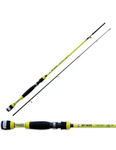 Shizuka SH1400 Canna da Pesca in Carbonio Spinning 1.8 mt 5-25 gr-Pescaloccasione