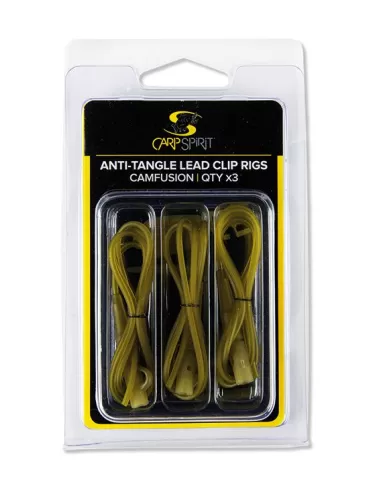 Carp Spirit Anti Tangle Lead Clip 3pz Lenza Antigroviglio