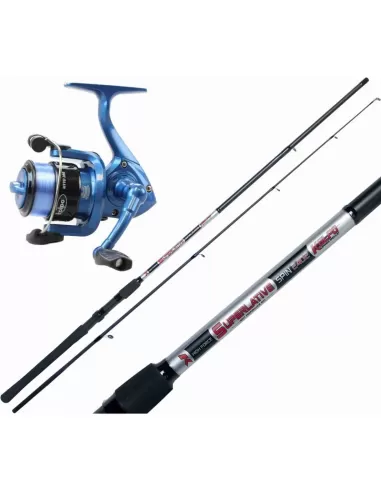 Kolpo Combo Spinning Rod Superlative Reel Myth with Wire