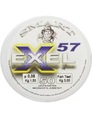 Maver Smart Exel 57 Japanese Fishing Wire for Terminals 50 mt 