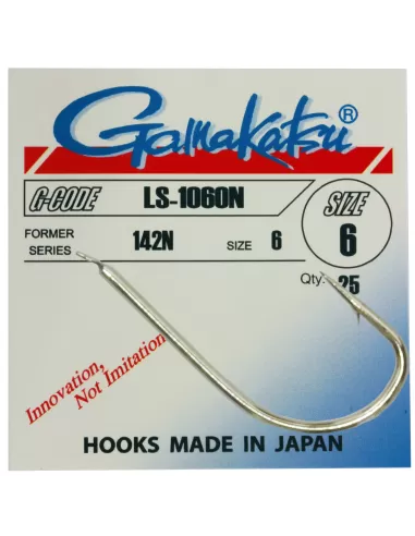 Gamakatsu 142N Ami da Pesca 25 pz