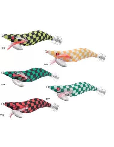 Kabo Squid Squares Totanara Seppie e Totani 3.0 cm 10-Pescaloccasione