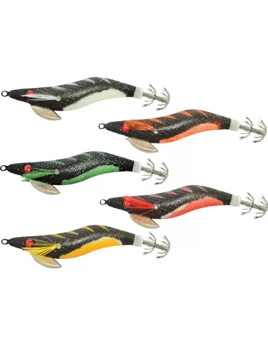 Kabo Squid Black Magic Totanara Seppie e Totani 3.0 cm 10-Pescaloccasione