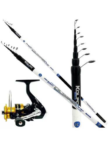 Kolpo Bolognese Carbon Fishing Kit 6 mt Mulinello Most 3000