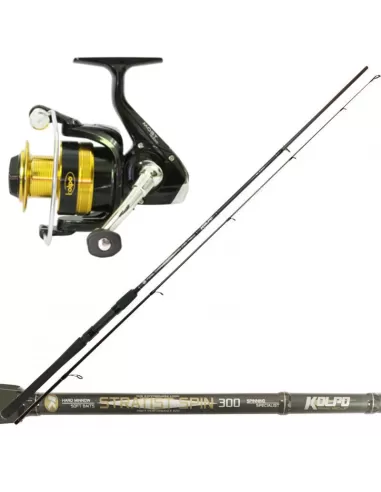 Kolpo Sea Fishing Kit Stratist 3m Rod Most 4000 Reel