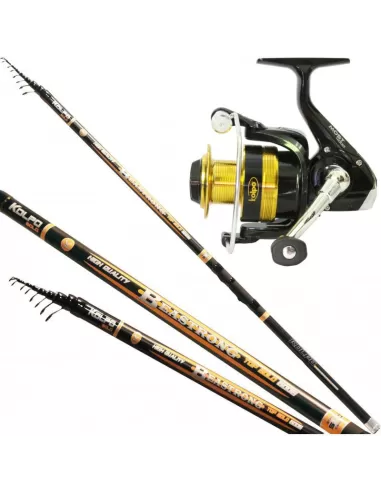 Kolpo Kit Pesca Bolognese 6 meters in High Carbon Module Reel 3000