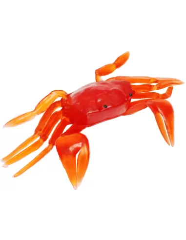 Kolpo Crab Red Orange Rubber Crab 8 cm