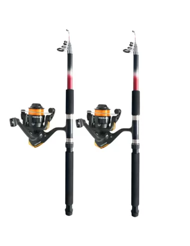 Kolpo Kit Fishing Trout Pond 2 Rods 3 meters 2 reels with Wire