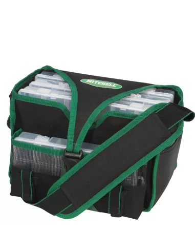 Mitchell Tackle Box Bag Borsa Porta Attrezzatura da Pesca con Scatole-Pescaloccasione