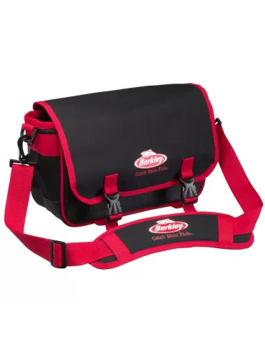 Berkley System Bag L Red-Black + 4 Box - fishing tackle