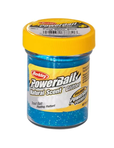 Berkley Powerbait Glitter Trout Bait Neon Blue Pastella per Trote