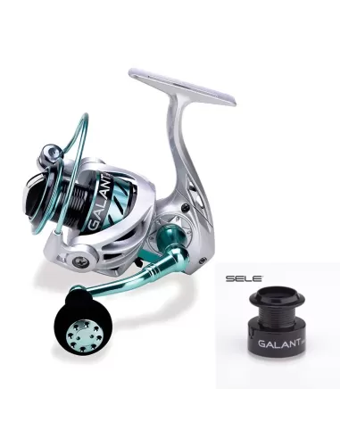 Sele Galant Fishing Reel Front Clutch 6 Bearings Double Coil