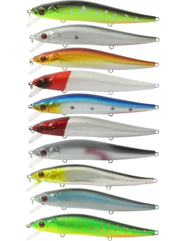 Kit 10 pcs Yamashiro Life Hard Minnow Artificial Floating 14 cm 22 gr