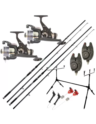 Kolpo Combo Carpfishing Completo con Rod Pod-Pescaloccasione