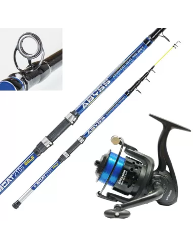 Combo Fishing from Boat Bolentino 20 - 120 gr Reel 6000 and Wire