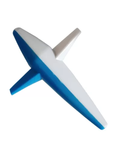 Camor Aeroplanino Passante da Traina Bianco e Blu 13 cm-Pescaloccasione