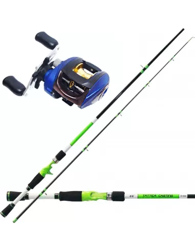 Kolpo Combo Pesca Canna Tattica Casting Mulinello Tatler BF100-Pescaloccasione