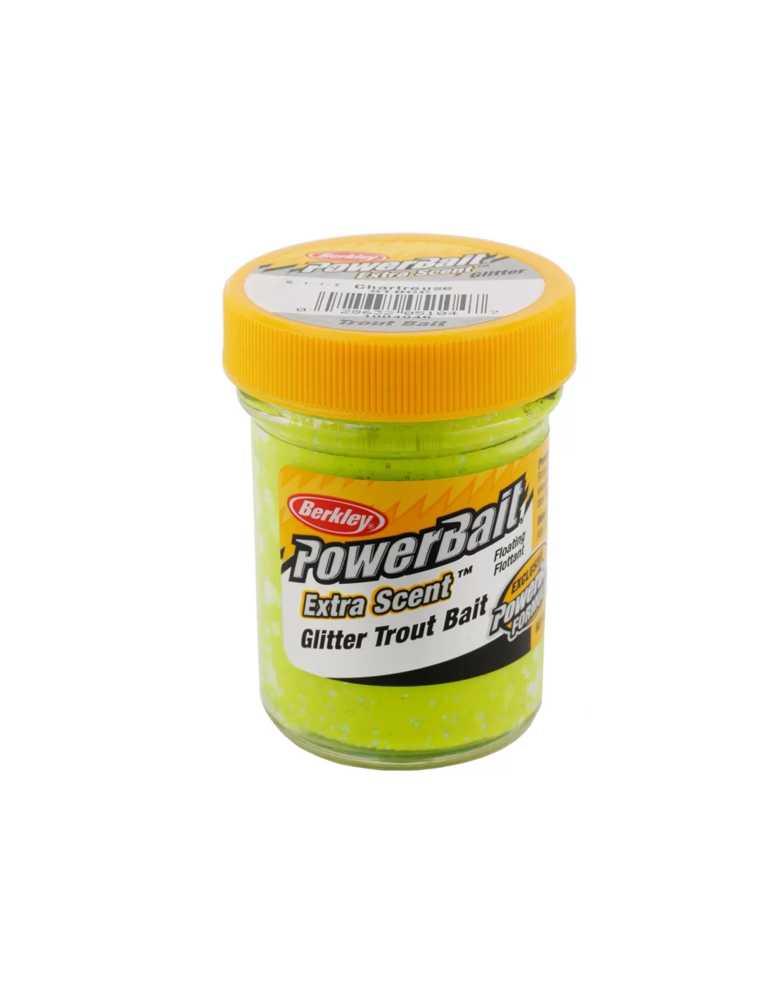 Berkley Powerbait Glitter Trout Bait Chartrueuse Batter for Sinking ...