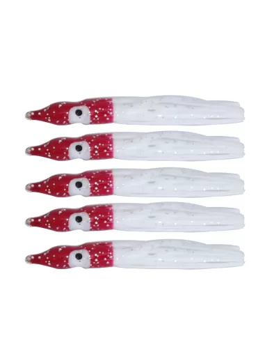 Tatler Octopus Classic Red White 5 pcs 60 mm