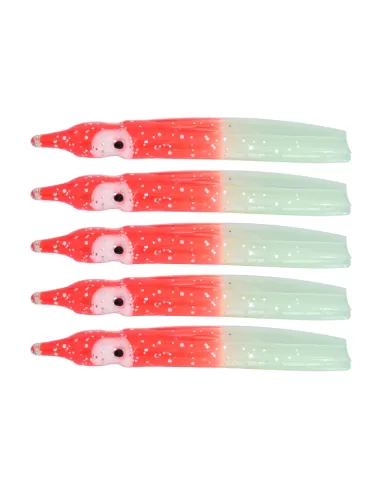 Tatler Octopus Classic Orange Luminous 5 pcs 60 mm