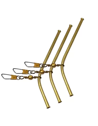 Kolpo Anti Tangle Metal Gold 10 Cm 3 Pcs