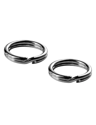 Split Ring Rings in Steel Pack of 10 pcs