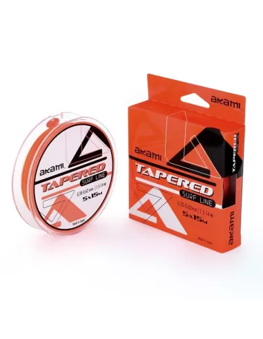 Tapered Surf Line Giapponese Lenza Madre Shock Leader 5 pz da 15 mt-Pescaloccasione