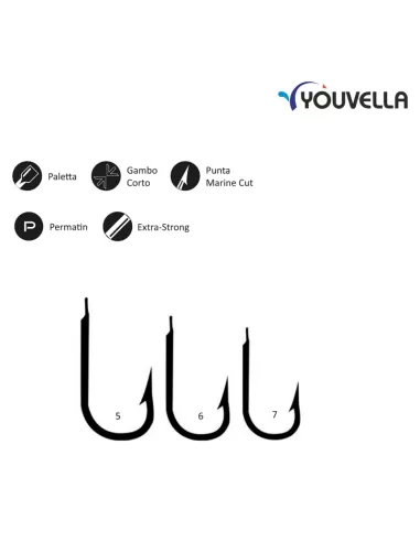 Youvella Ami Series 65752 ES Short Stem with Headstock 100 pcs