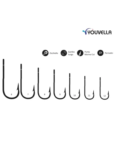 Youvella Ami Serie 65735 Gambo Lungo con Occhiello 100 pz