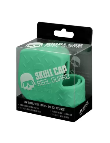 13 Fishing Skull Cap Guscio Protezione Per Mulinello Verde-Pescaloccasione