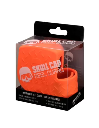 13 Fishing Skull Cap Guscio Protezione Per Mulinello Orange