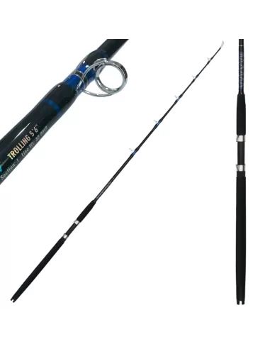 Tatler Tigertat Canna da Pesca Trolling 30 80 lbs-Pescaloccasione