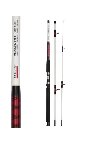 Tatler Magictat Fishing rod 3 sez 2.40 mt 100 200 gr